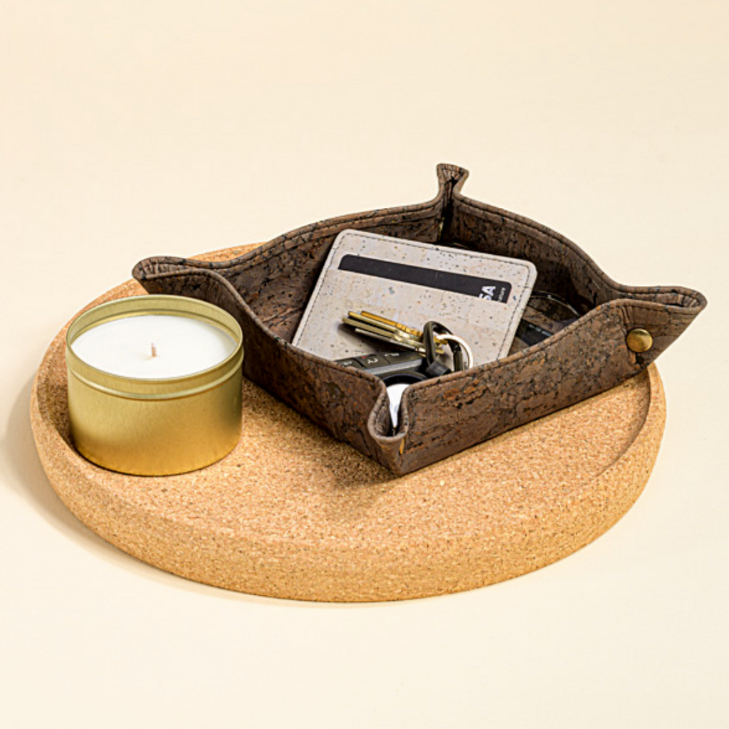 Cork Catchall Tray