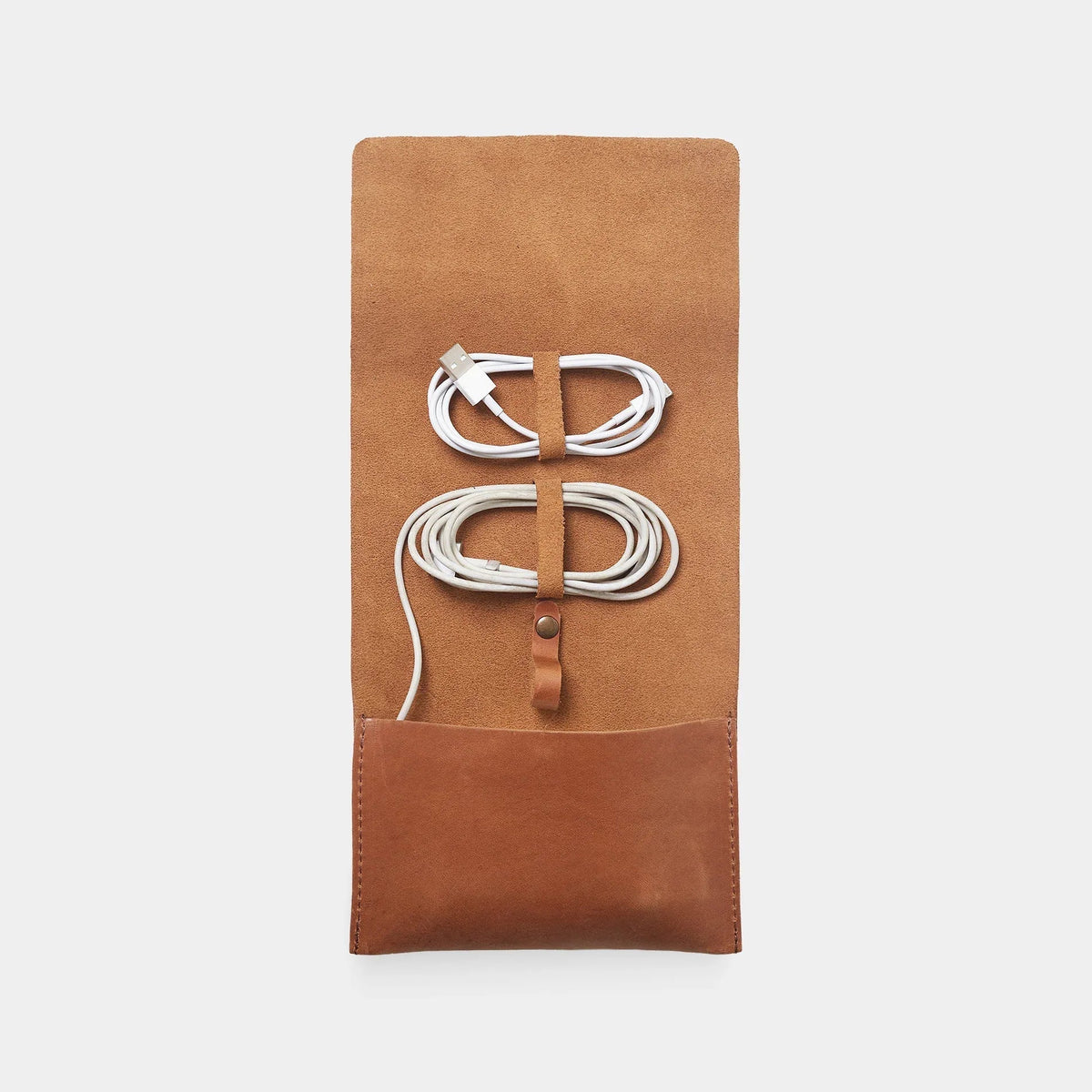 Weekend Leather Tech Organizer